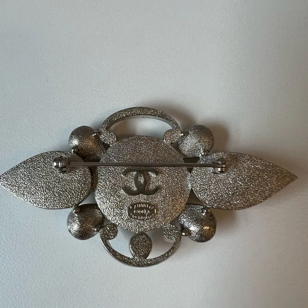 - Chanel Floating Opal Pin/Brooch. Pristine Condition.